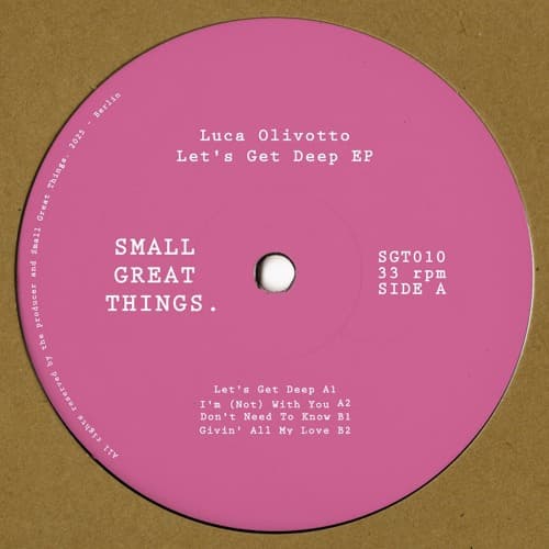 Luca Olivotto — Let's Get Deep
