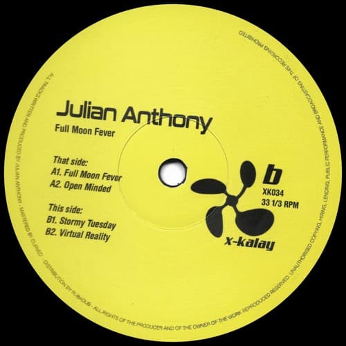 Julian Anthony — Full Moon Fever
