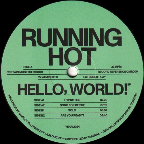 Running Hot — Hypnotise